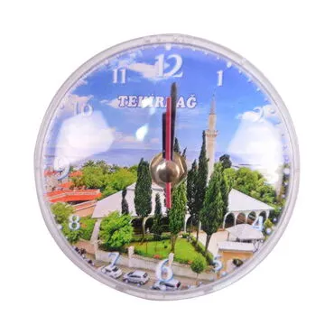 Tekirdag Themed Customised Fridge Magnet Clock - 4