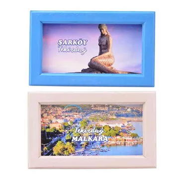 Tekirdag Themed Medium Wooden Printed Frame 130x205 mm - 3