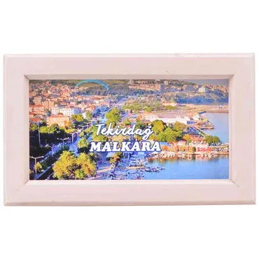 Tekirdag Themed Medium Wooden Printed Frame 130x205 mm - 5