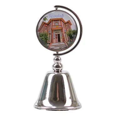 Tekirdag Themed Collectible Souvenir Metal Bell 44x90 mm - 3