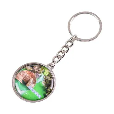 Zonguldak Themed Metal Round Keychain 40x100 mm - 3