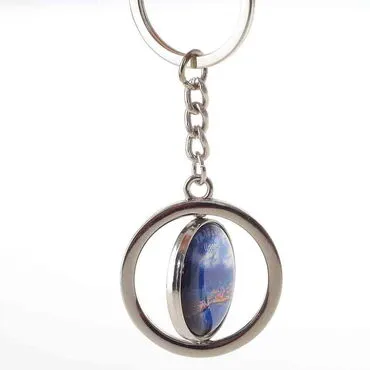 Trabzon Themed Metal Spinner Keychain 38x100 mm - 2