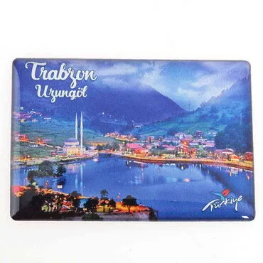Toptan Trabzon Temalı Myros D.dörtgen Magnet 80*55 - 12