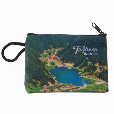 Trabzon Themed Turkish Woven Wallet  113x80x8 mm - 3