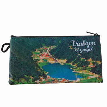 Trabzon Themed Turkish Woven Wallet  183x97x8 mm - 4