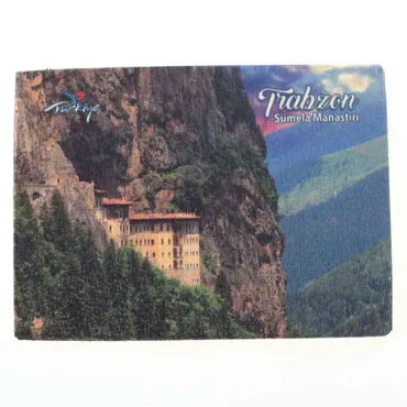 Toptan Trabzon Temalı 3D Resimli Ahşap Magnet - 8