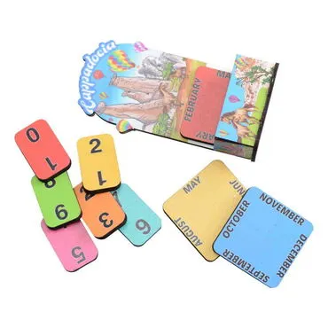 Wholesale Cappadocia Themed Myros Wooden Desk Calendar - 3