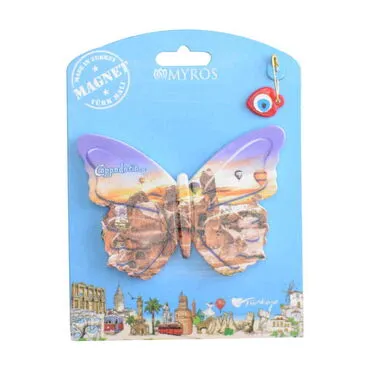 Toptan Kapadokya Temalı Uv Baskılı Kartonetli Plastik Magnet - 9