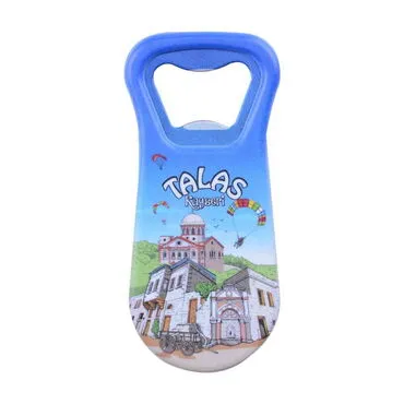 Kayseri Themed Customised Uv Printed  Plastic Base Plastic Base Bottle Opener 95x43 mm - 3