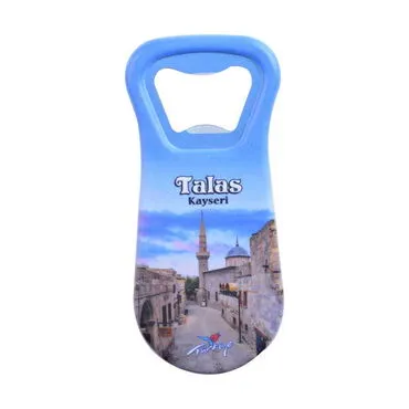 Kayseri Themed Customised Uv Printed  Plastic Base Plastic Base Bottle Opener 95x43 mm - 6
