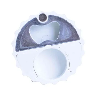 Aksehir Themed Round Cap Shaped Magnetic Bottle Opener 63x15 mm - 2