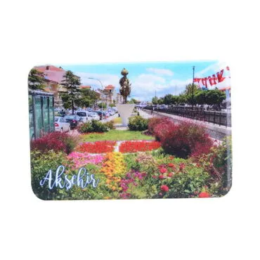 Toptan Akşehir Temalı Uv Baskılı Magnet 80x50 mm - 5
