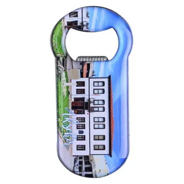 Aksehir Themed Customizable Metal Magnetic Bottle Opener 90x45 mm - 5