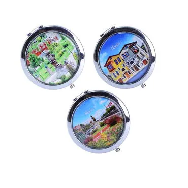 Toptan Akşehir Temalı Myros Metal Yuvarlak Ayna 70x11 mm - 4