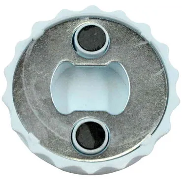 Sivas Themed Customised UV Printed Bottle Cap Shaped Plastic Base Bottle Opener 58x15 mm - Standart - 2