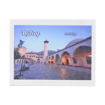 Hatay Themed Wooden UV Printed Travel Postcard 116x150 mm