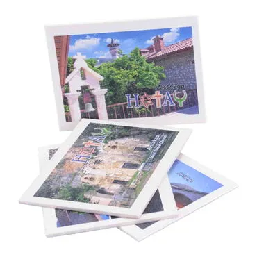 Hatay Themed Wooden UV Printed Travel Postcard 116x150 mm - 2