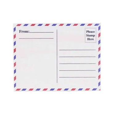 Hatay Themed Wooden UV Printed Travel Postcard 116x150 mm - 3
