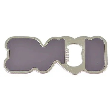 Hatay Themed Love Letter Shaped Metal Magnetic Opener 114x47 mm - 2