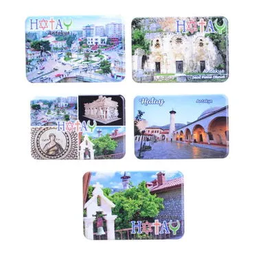 Toptan Hatay Temalı Uv Baskılı Magnet 80x50 mm - 3