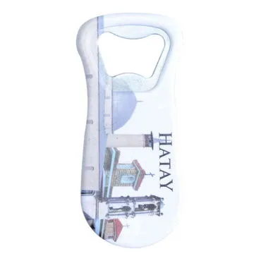 Toptan Hatay Temalı Uv Baskılı Açacak Magnet 95x43 mm - 5