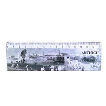 Hatay Themed Epoxy Dome Souvenir Magnetic Ruler Magnet 165x50 mm - 2