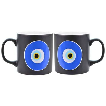 Evil Eye Themed Ceramic Custom Printed Mug - 20