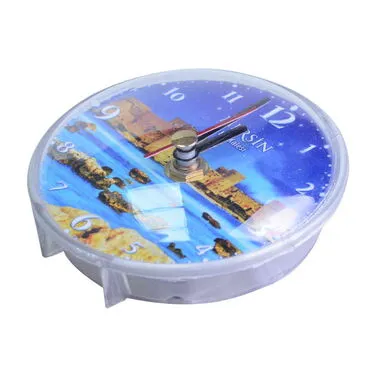 Mersin Themed Epoxy Wall Clock Home Decoration 20 Cm - 4