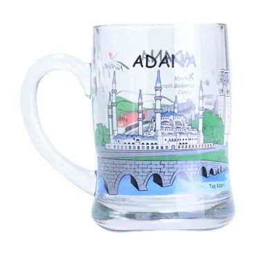 Adana Themed Customised Glass Beer Mug - Standart - 2
