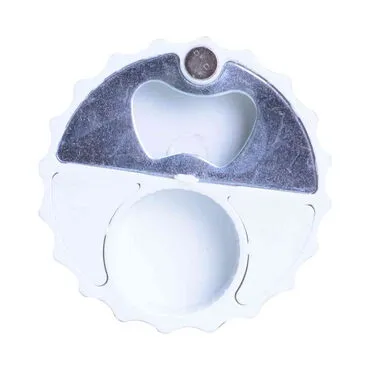 Mersin Themed Round Cap Shaped Magnetic Bottle Opener 63x15 mm - 2