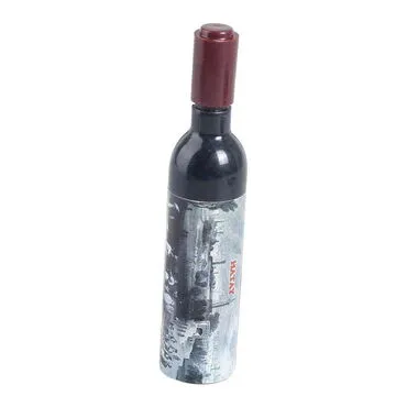 Hatay Themed Bottle Shaped Metal Wine Bottle Corkscrew Opener-Magnetic 115x25x25 mm