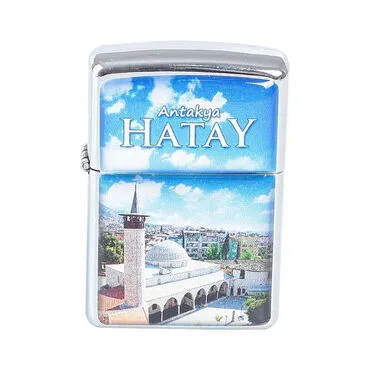 Toptan Hatay Temalı Myros Benzinli Çakmak - 3