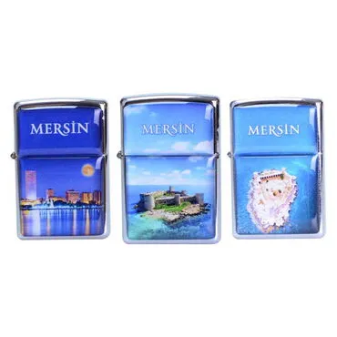 Toptan Mersin Temalı Myros Benzinli Çakmak - 3