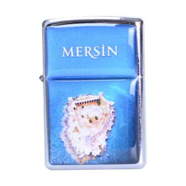 Toptan Mersin Temalı Myros Benzinli Çakmak - 4