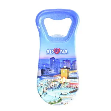Adana Themed Customised Uv Printed  Plastic Base Plastic Base Bottle Opener 95x43 mm - 3