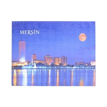Toptan Mersin Temalı Myros Ahşap Kartpostal 116x150 mm - 4