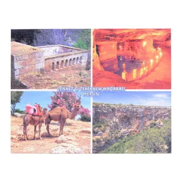 Toptan Mersin Temalı Myros Ahşap Kartpostal 116x150 mm - 5