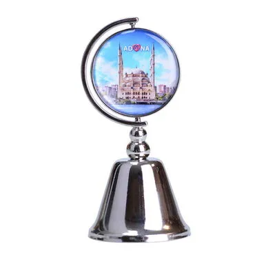 Toptan Adana Temalı Myros Metal Yuvarlak Çan 44x90 mm - 2