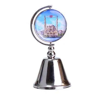 Toptan Adana Temalı Myros Metal Yuvarlak Çan 44x90 mm - 7