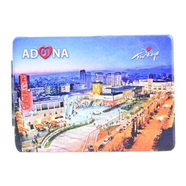 Adana Themed Customised Uv Printed Rectangle Compact Mirror 85x62x11 mm - 5