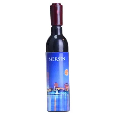 Toptan Mersin Temalı Myros Şişe Şekilli Tirbüşon Açacak 115x25x25 mm - 5