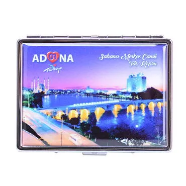 Adana Themed Metal Cigarette Case 103x80x11 mm - 5