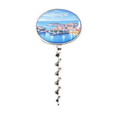 Amasra Themed Metal Magnetic Customised Corkcscrewer - 4