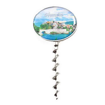 Amasra Themed Metal Magnetic Customised Corkcscrewer - 5