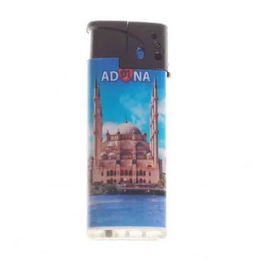 Adana Themed UV Plastic White Printed Lighter - 3