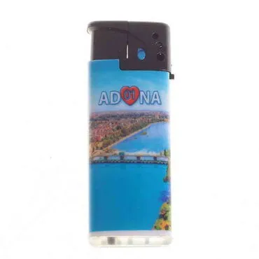 Adana Themed UV Plastic White Printed Lighter - 4