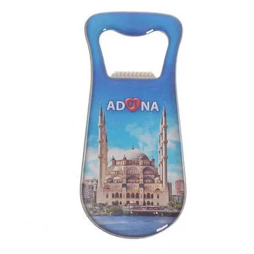 Adana Themed Customizable Metal Magnetic Bottle Opener 95x42 mm - 5