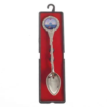 Adana Themed Collectible Souvenir Metal Tea Spon With Giftbox 25x130 mm - 5