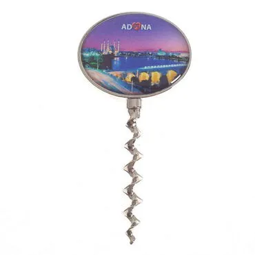 Toptan Adana Temalı Myros Metal Tirbüşon - 4