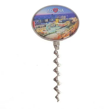 Toptan Adana Temalı Myros Metal Tirbüşon - 6